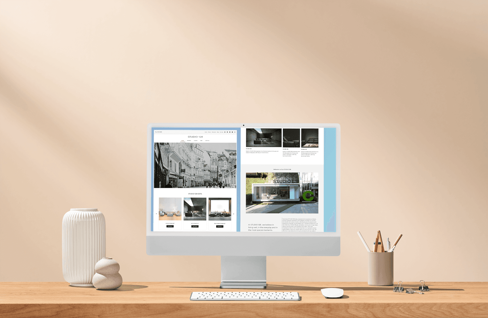 Furniture Website Design